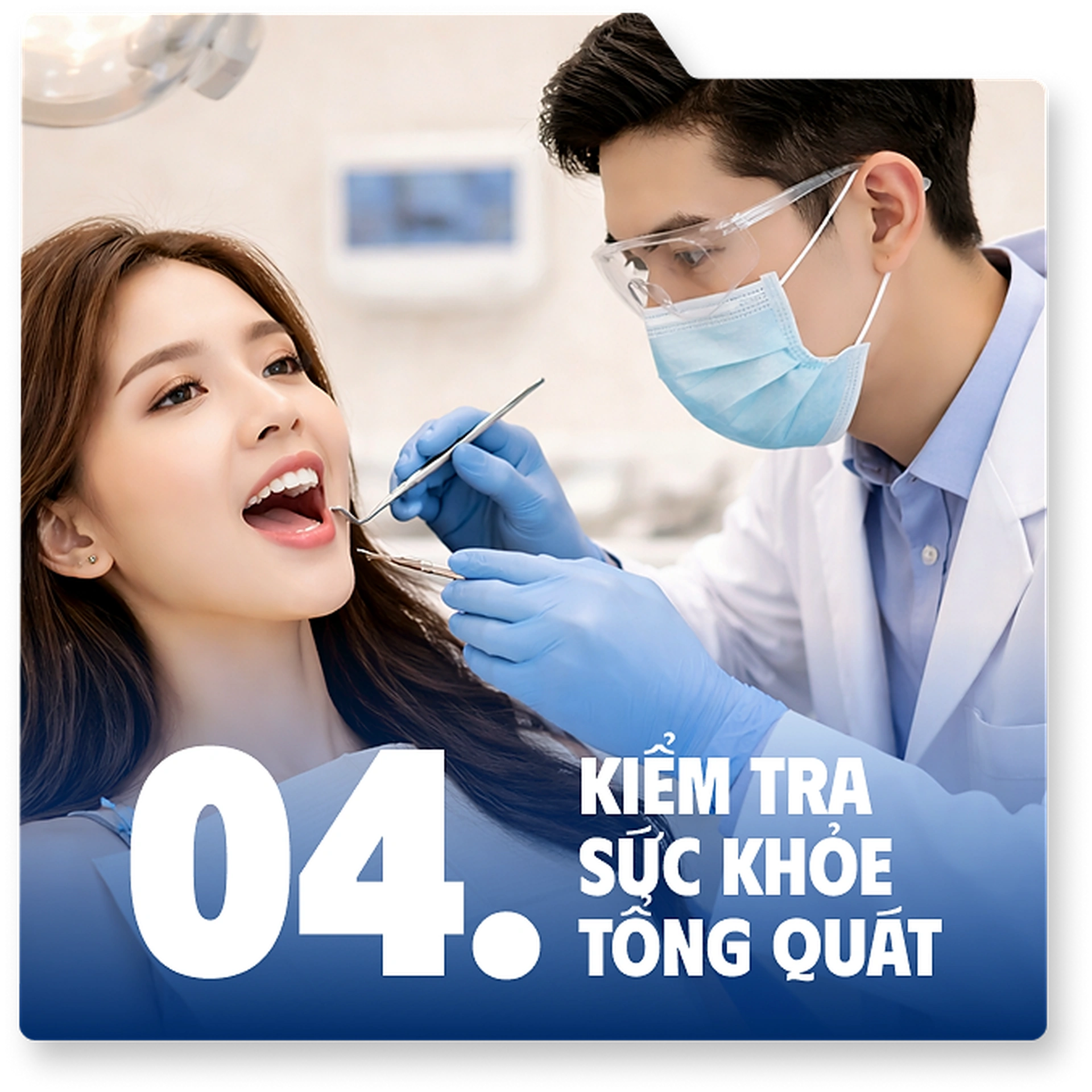 Bước 4: Kiểm tra sức khỏe tổng quát